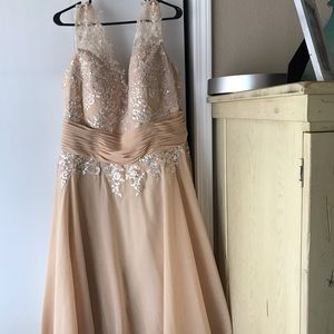 Beautiful, Blush Mother of Bride Dress